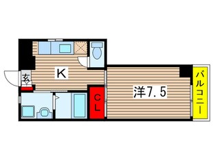 第８横土ビルの物件間取画像